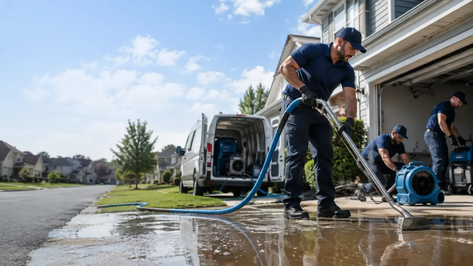 Flood Damage Restoration in Convoy, OH